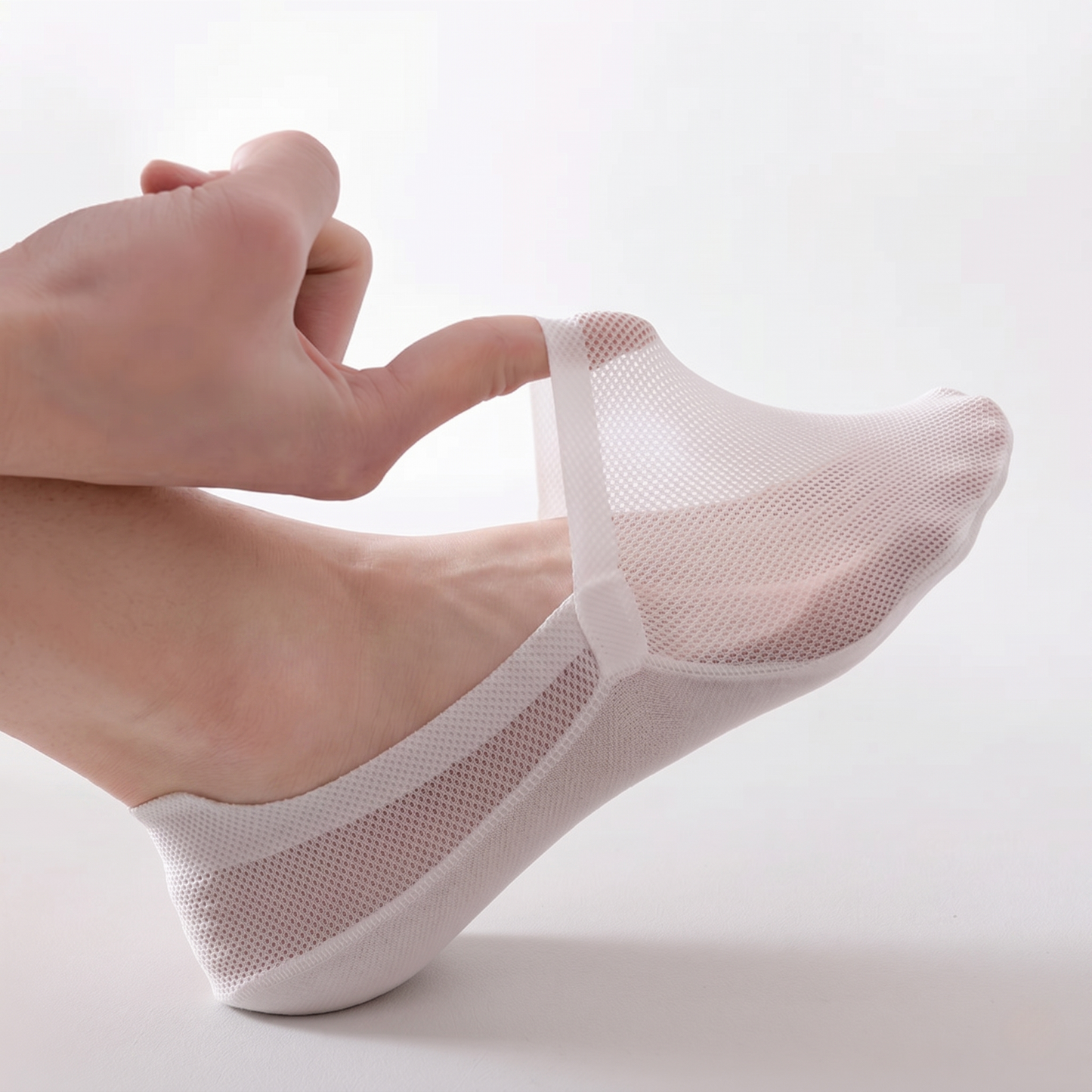 CALCETINES INVISIBLES TRANSPIRABLES ANTIDESLIZANTES